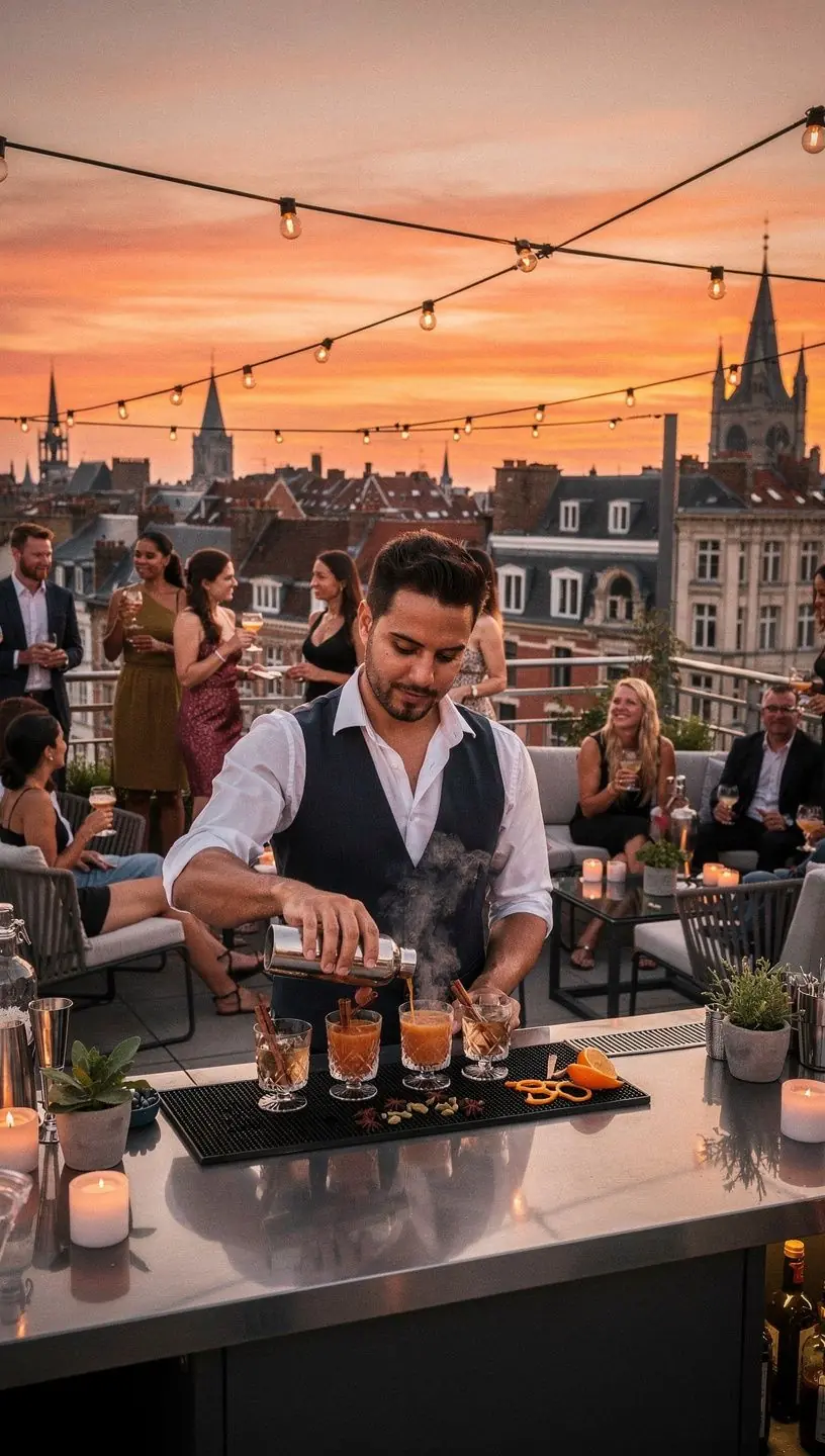 Gros plan sur les ingrГ©dients du chai, montrant la cannelle, la cardamome et d'autres Г©pices colorГ©es.